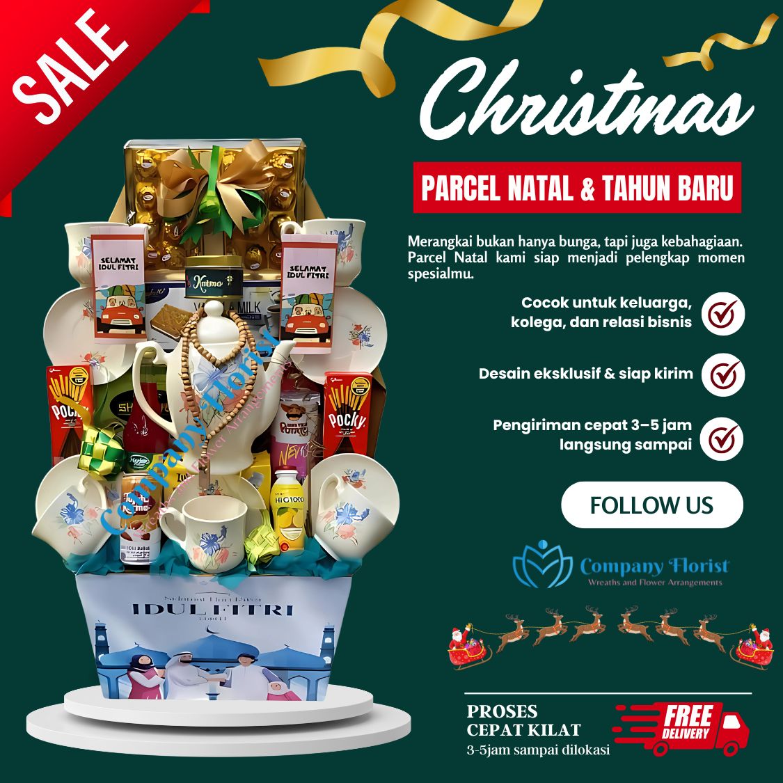 Kategori bunga Parcel Natal & Tahun Baru